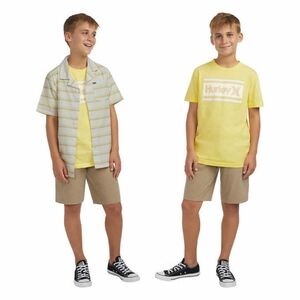 Hurley Youth Woven Shirt & Tee Set